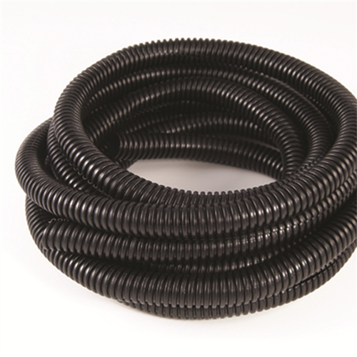 1/2" I.D. Black Split Loom Flex-Guard Tubing 7 Ft