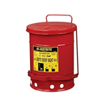 Justrite Mfg. Co. 6 GAL OILY WASTE CAN W/LEVER