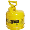 Justrite Mfg. Co. 2Gal/7.5L Safety Can Yellow