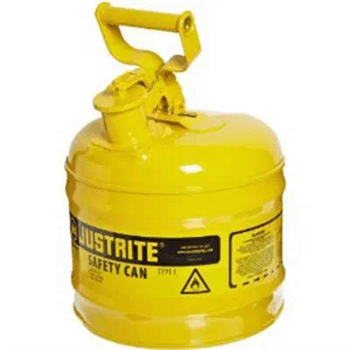 Justrite Mfg. Co. 2Gal/7.5L Safety Can Yellow