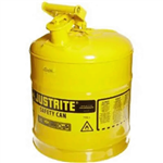 Justrite Mfg. Co. 5Gal/19L Safety Can Yellow