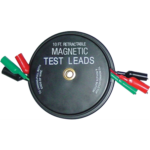 3 x 10' Magnetic Retractable Test Leads