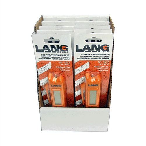 Lang Tools 10-Pack of 13800 Pocket Digital Thermometers w/ Folding Probe