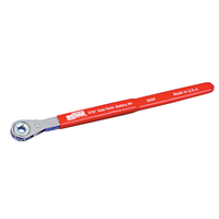 Extra Long Ratcheting Side Terminal Battery Wrench - 5/16"