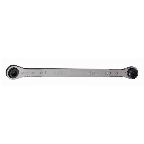 Ratcheting Serpentine Belt Wrench 15mm SH x 3/8" Male Square x 16mm SH x 1/2" Male Square
