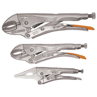 3pc Common Locking Pliers Set