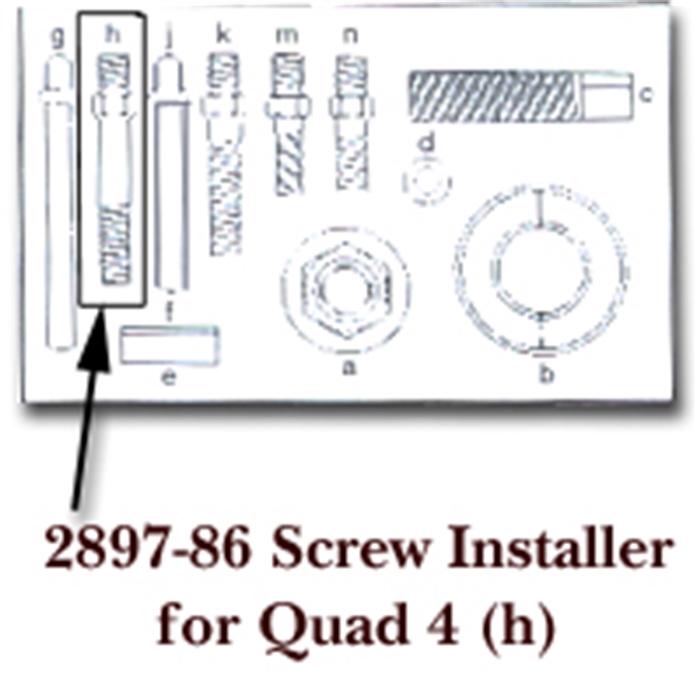 Screw Installer for Quad 4 for KDT2897