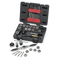 GearWrench 40-Piece Fract. SAE Ratcheting Tap and Die Set
