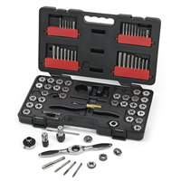 GearWrench 75-Piece Fract. SAE/Metric Ratcheting Tap and Die Set