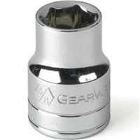 1/4" Drive 6 and 12 Point SAE Standard Length Sockets