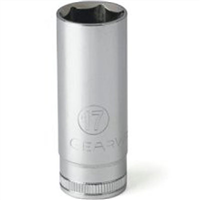 1/4 in. Drive 6 and 12-Point Metric Deep Length Sockets