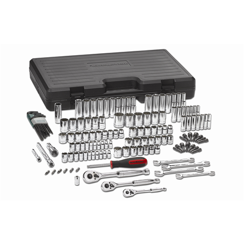 141 Piece 1/4", 3/8" and 1/2" Drive Mechanic's Tool Set