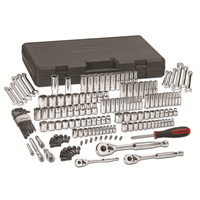 165 Piece 1/4", 3/8" and 1/2" Drive Mechanic's Tool Set