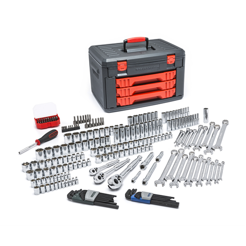 219-Piece Master Tool Set with Drawer Style Carry Case