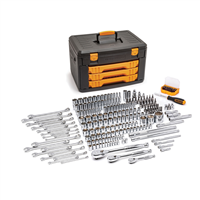 Gearwrench 243-Piece Tool Set with 6-Point Socket 1/4", 3/8", 1/2" Drive