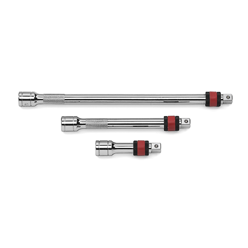 3-piece 1/4" Drive Locking Extension Set