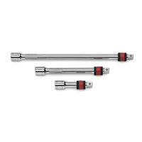 3-piece 1/2" Drive Locking Extension Set