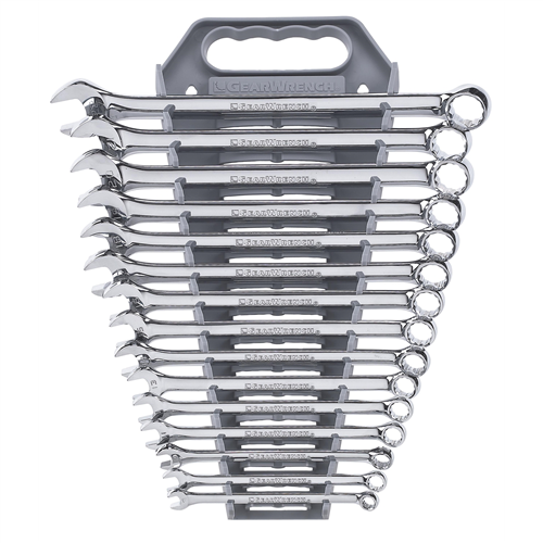 15-Piece Metric Combination Wrench Set