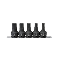 5 Pc. 3/4" Drive Metric Hex Impact Bit Socket Set