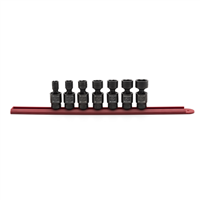 7 Pc. 3/8" Dr 6 Pt SAE Pinless Universal Imp - Kd Tools