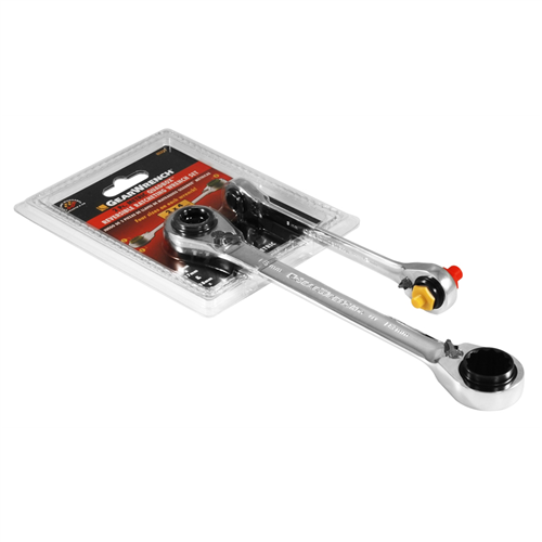 2-Piece Metric Quadbox Reversible Ratcheting Wrench Set