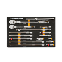 18 Pc. 1/2" 90-Tooth Ratchet & Drive Tool Set