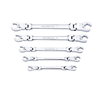 5-Piece Ratcheting Flex Flare Nut Wrench Set - SAE