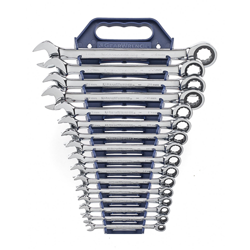 16 Piece Metric Master Combination GearWrench Set
