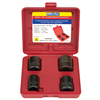 4 Piece Lug Nut Remover Impact Socket Set
