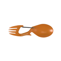 KershawÂ® Spoon, Fork, Bottle Opener & Carabiner Orange