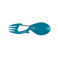 KershawÂ® Spoon, Fork, Bottle Opener & Carabiner Teal