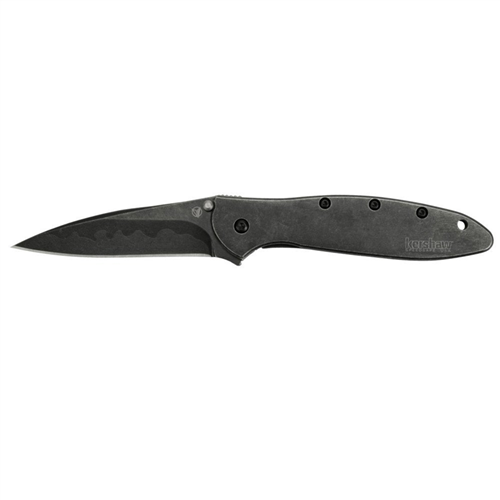 Kershaw 1660Cbbw Leek - Composite Blackwash Blade