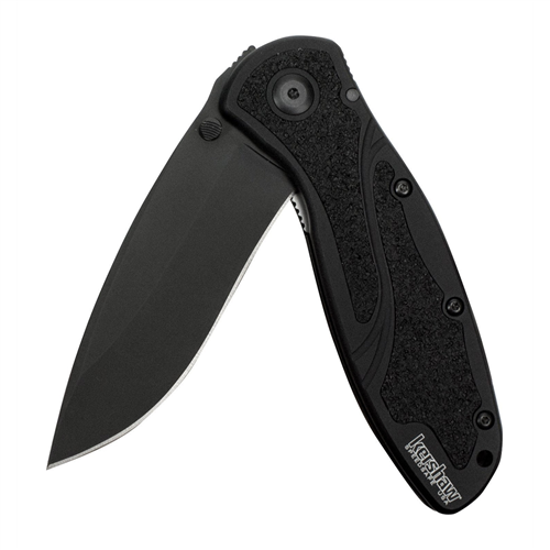 Kershaw 1670Blk Black Blur Knife With Standard Blade