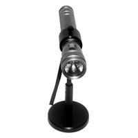 Black Anodized Aluminum Flex Flashlight Grip