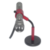 Red Anodized Flex Flashlight Grip