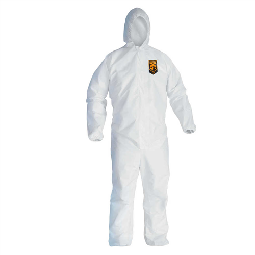 Hooded Coverall  Lg