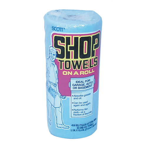 Shop Towels On A Roll 10.4â€ x 11â€