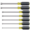 Klein Tools 7PC Magnetic Nut Driver Set 6" SHAFTS