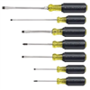 Klein Tools 7-Piece Cushion Grip Assortment Screwdriver Set