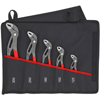 Knipex 5-Piece COBRA PLIERS SET in. TOOL POUCH