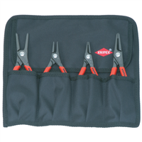 Knipex 1957 Knipex 4-Piece Snap Ring Plier Set