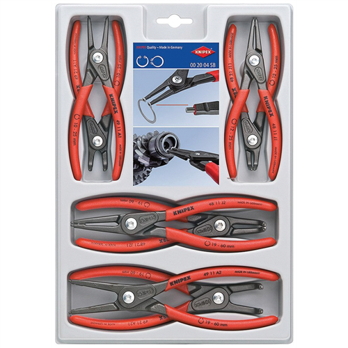 Knipex 8-Piece Precision Circlip Pliers Set
