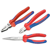 Knipex 2011 Knipex Combo Long Nose Plier Set 3pc