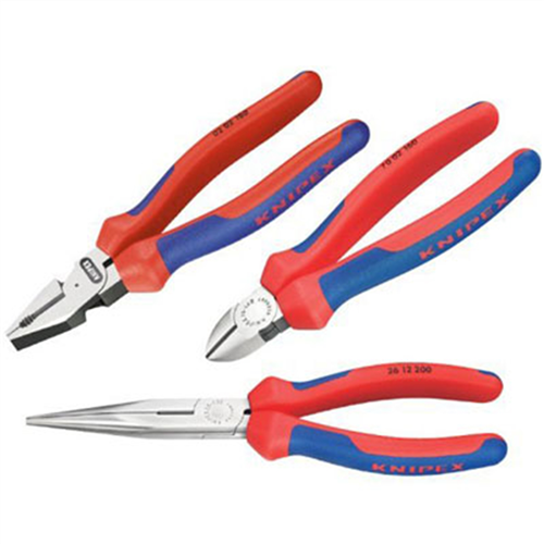 Knipex Combo Long Nose Plier Set 3pc