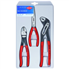 Plier Set 3pc Long Nose, Diag Cutt, Alligator - Knipex