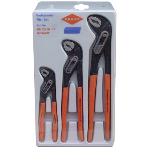 Knipex 3-Piece Alligator Pliers Set