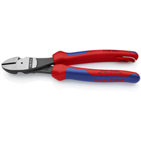 Knipex 74 02 200 T BKA Knipex High Leverage Diagonal Cutting Pliers - Tethered Attachment
