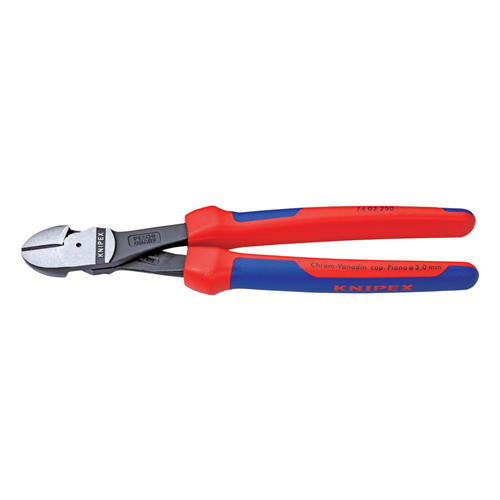 Knipex 10 in. High Leverage Diagonal Cutters With Comfort Grip