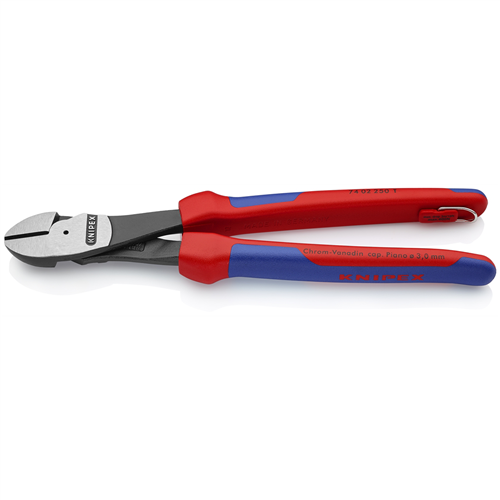Knipex High Leverage Diagonal Cutting Pliers - Tethered Attachment