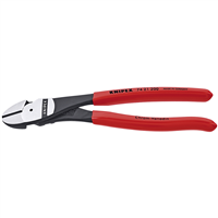 Knipex 8 in. Ultra High Leverage Diagonal Cutter Pliers with 12 Degree Curved Head